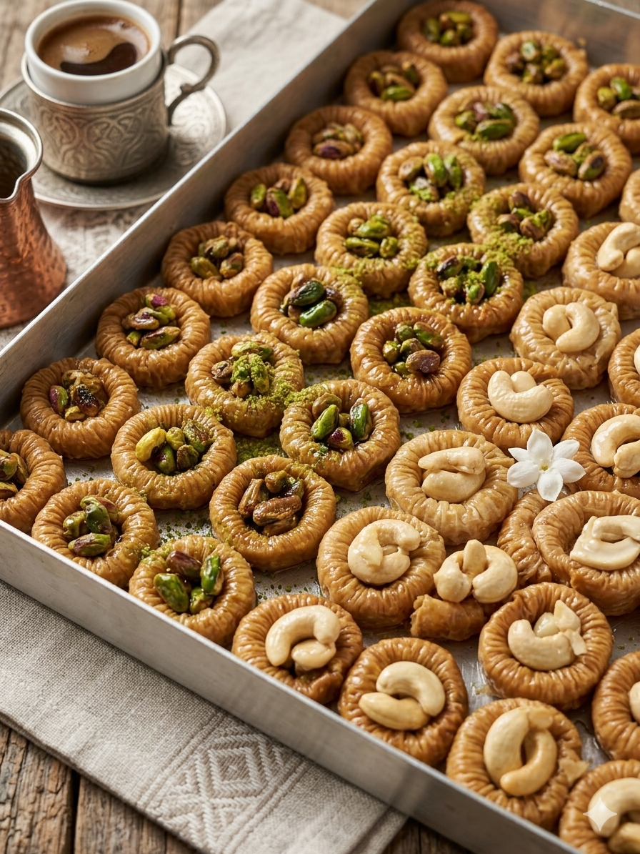 Verona Damsarmband – Lyxig Pistage och Cashewnötter