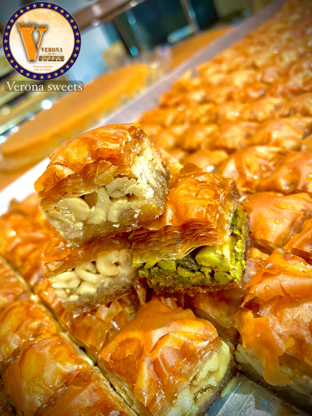 Lyxig Baklava med Cashewnötter