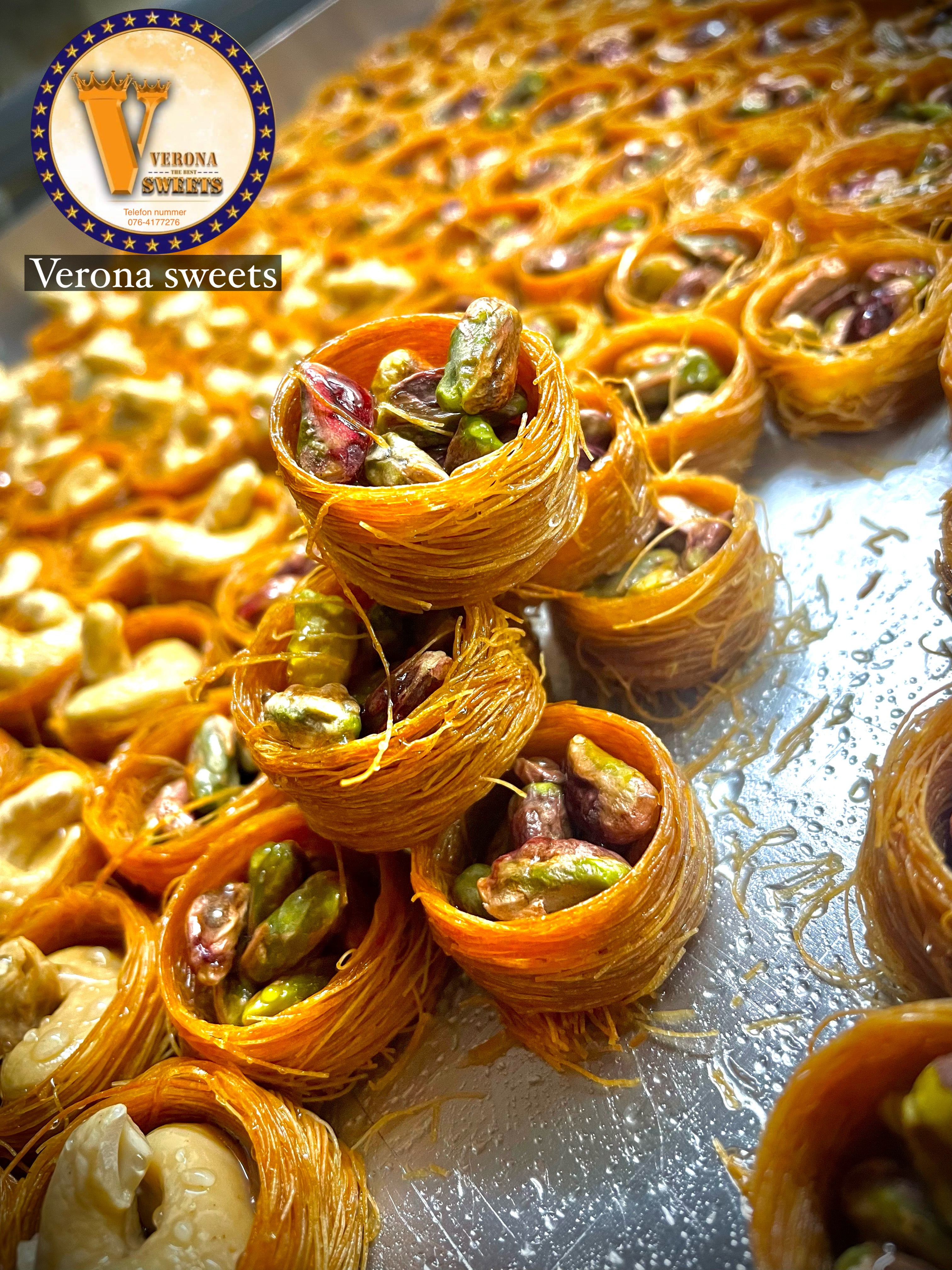 Fågelbo – med lyxiga nötter