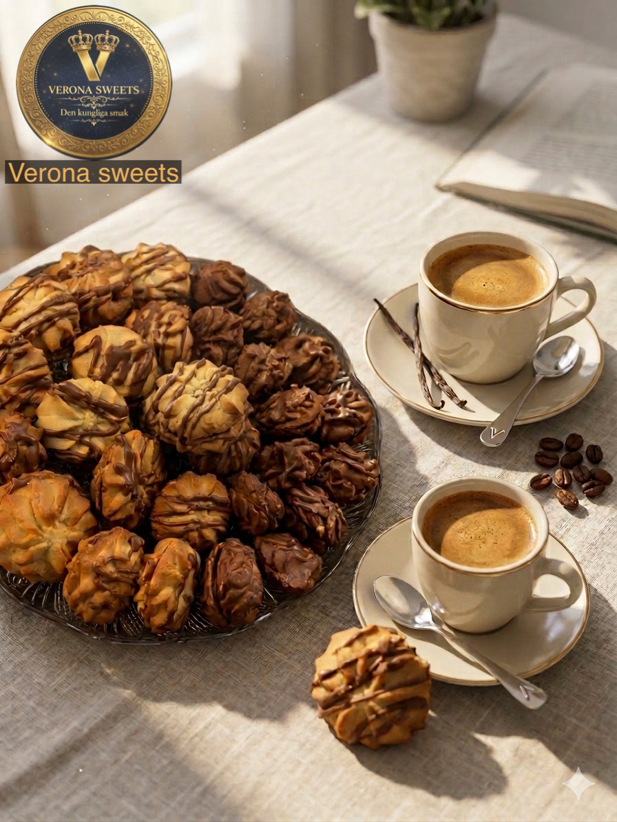 Petit-four – Mix av Vanilj & Choklad